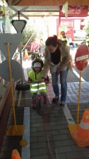 Közlekedésbiztonsági nap a Csemetekert óvodában