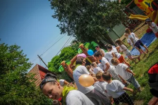 Gyermeknapi motoros felvonulás - Csemetekert Óvoda
