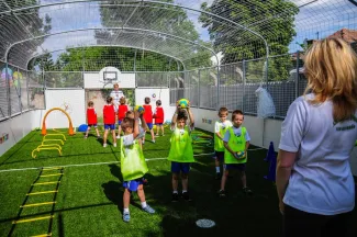 OVI-SPORT PÁLYA ÁTADÓ ÜNNEPSÉG - SZÁZSZORSZÉP ÓVODA