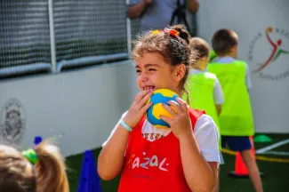 OVI-SPORT PÁLYA ÁTADÓ ÜNNEPSÉG - SZÁZSZORSZÉP ÓVODA
