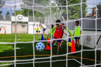 OVI-SPORT PÁLYA ÁTADÓ ÜNNEPSÉG - SZÁZSZORSZÉP ÓVODA