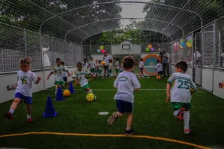 OVI-SPORT PÁLYA ÁTADÓ ÜNNEPSÉG - SZÁZSZORSZÉP ÓVODA