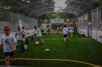 OVI-SPORT PÁLYA ÁTADÓ ÜNNEPSÉG - SZÁZSZORSZÉP ÓVODA
