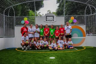OVI-SPORT PÁLYA ÁTADÓ ÜNNEPSÉG - SZÁZSZORSZÉP ÓVODA