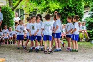 OVI-SPORT PÁLYA ÁTADÓ ÜNNEPSÉG - SZÁZSZORSZÉP ÓVODA