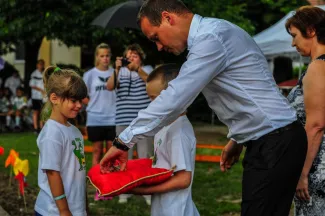 OVI-SPORT PÁLYA ÁTADÓ ÜNNEPSÉG - SZÁZSZORSZÉP ÓVODA