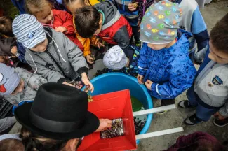 SZÜRETI MULATSÁG A SZÁZSZORSZÉP ÓVODÁBAN