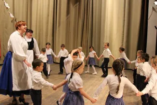 Márton napi mulatság Százszorszép Óvoda Süni csoport
