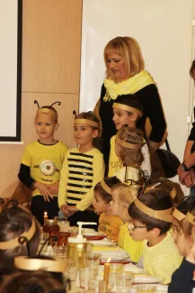 Mézes reggeli a Százszorszép és Margaréta ovisokkal
