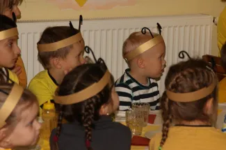Mézes reggeli a Százszorszép és Margaréta ovisokkal