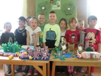 Hulladékcsökkentési hét a Százszorszép oviban