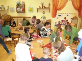 Adventi Játszóház a Százszorszép Óvodában