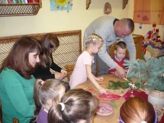 Adventi Játszóház a Százszorszép Óvodában