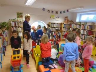 Könyvtár program - Százszorszép Óvoda
