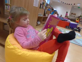 Könyvtár program - Százszorszép Óvoda