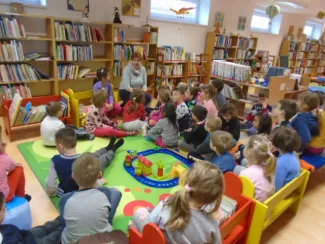 Könyvtár program - Százszorszép Óvoda