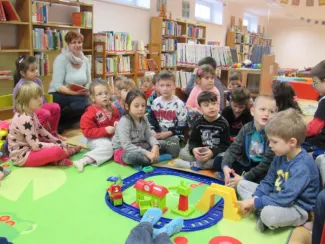 Könyvtár program - Százszorszép Óvoda