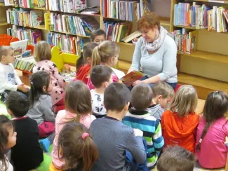 Könyvtár program - Százszorszép Óvoda