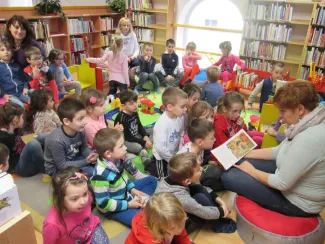 Könyvtár program - Százszorszép Óvoda