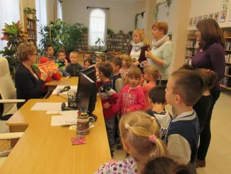 Könyvtár program - Százszorszép Óvoda