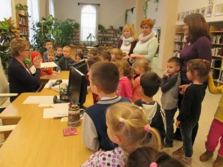 Könyvtár program - Százszorszép Óvoda