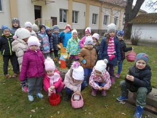 Húsvétvárás a Százszorszép Óvodában