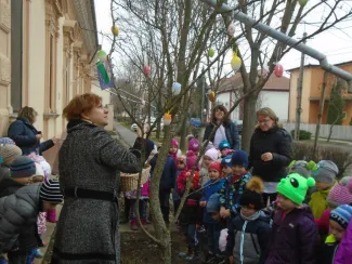 Húsvétvárás a Százszorszép Óvodában