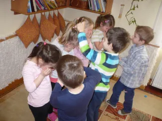 Húsvétvárás a Százszorszép Óvodában
