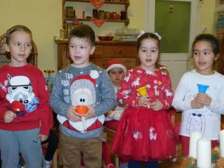 Mikulásvárás - Százszorszép Óvoda