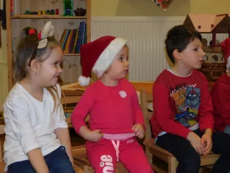 Mikulásvárás - Százszorszép Óvoda