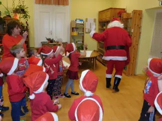 Mikulásvárás - Százszorszép Óvoda