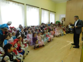 „Bál, bál, maszkabál…”  a Százszorszép Óvodában