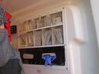 Gyomaendrődi Mentőállomáson jártak a Százszorszép Ovisok