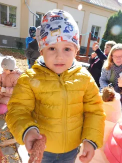 Hagyományőrzés-Kukoricamorzsolás a Százszorszép Óvodában 2019.