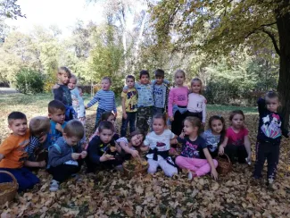 Ősz szele zümmög....Százszorszépesek kirándulása az Erzsébet ligetben