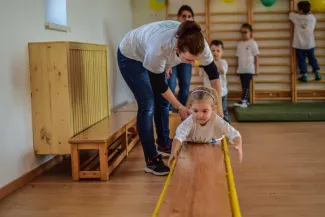 Tornaszobát avattak a Csemetekert ovisok
