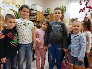 A Százszorszép Óvoda vendégei voltak az 1. osztályosok