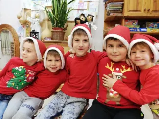 Mikulás ünnep a Százszorszép Óvodában