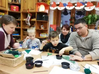 Adventi Játszóház a Százszorszép Óvodában