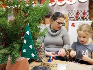 Adventi Játszóház a Százszorszép Óvodában