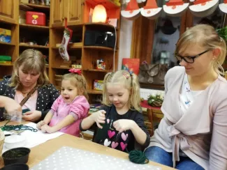 Adventi Játszóház a Százszorszép Óvodában