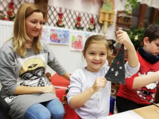 Adventi Játszóház a Százszorszép Óvodában
