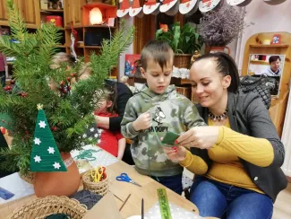 Adventi Játszóház a Százszorszép Óvodában