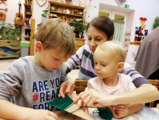 Adventi Játszóház a Százszorszép Óvodában