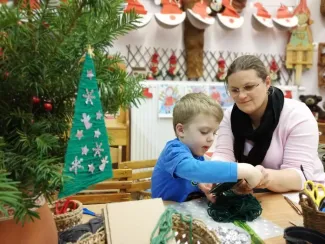 Adventi Játszóház a Százszorszép Óvodában