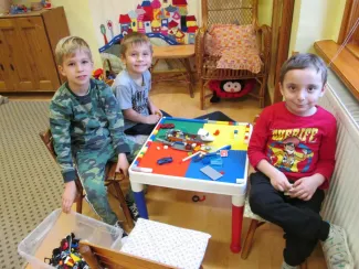 A Százszorszép Óvoda vendégei voltak az 1. osztályosok