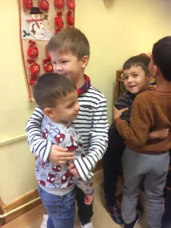 A Százszorszép Óvoda vendégei voltak az 1. osztályosok