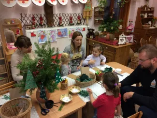 Adventi Játszóház a Százszorszép Óvodában