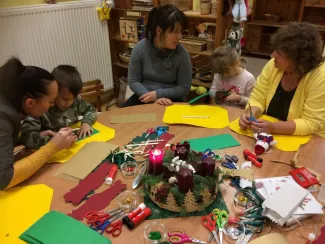 Adventi Játszóház a Százszorszép Óvodában