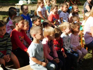 Szüreti hangulat a Százszorszép Óvodában
